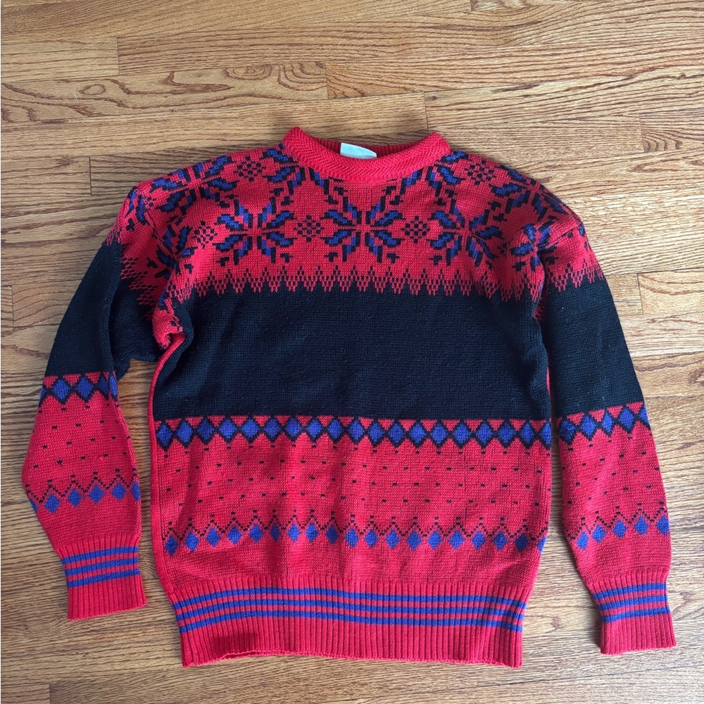 VTG White Stag Sweater 80’s 90’s Ski Wear Mens L PERFECT